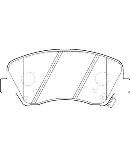 Valeo Колодки дисковые Фото 2