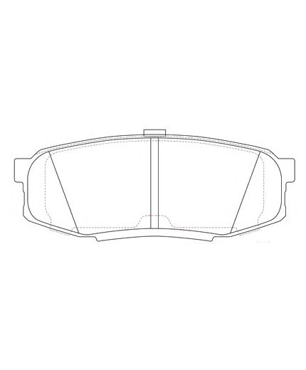 TOYOTA Колодки дисковые задние Фото 2