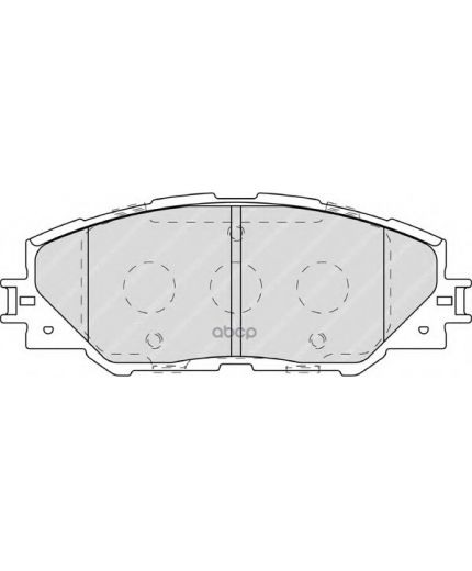 TOYOTA Колодки дисковые передние Фото 4