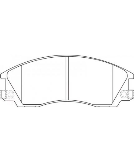 NiBK Колодки дисковые