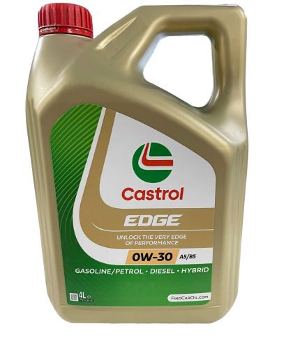Моторное масло CASTROL EDGE Titanium FST A5/B5 0W-30 4л Фото 2