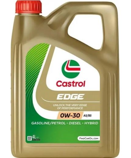 Моторное масло CASTROL EDGE Titanium FST A5/B5 0W-30 4л Фото 3