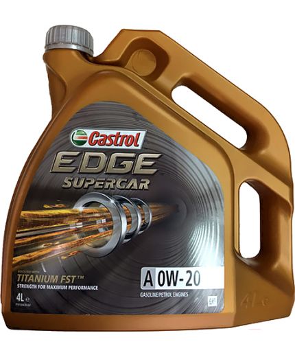 Моторное масло CASTROL EDGE SUPERCAR A 0W-20 4л