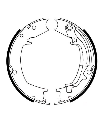 Hyundai/Kia Колодки барабанные