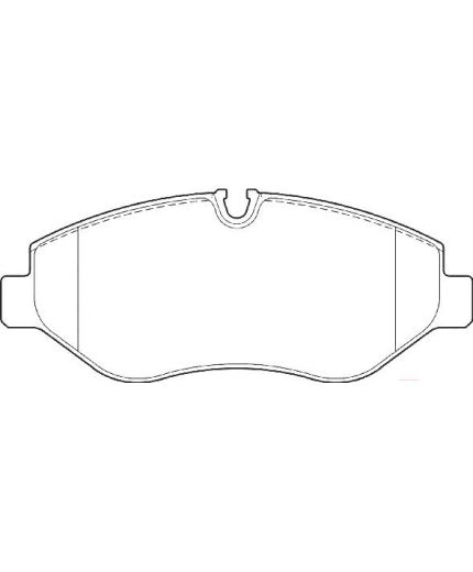 Valeo Колодки дисковые