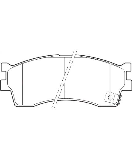 Valeo Колодки дисковые