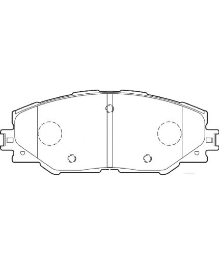 Valeo Колодки дисковые