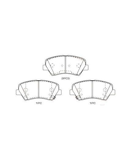 Masuma Колодки дисковые Фото 3