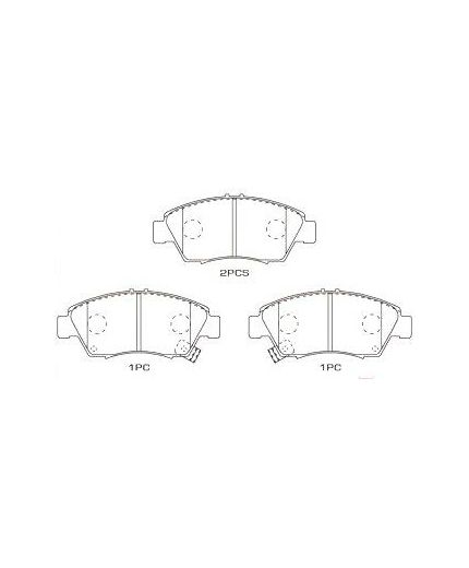 Masuma Колодки дисковые Фото 3