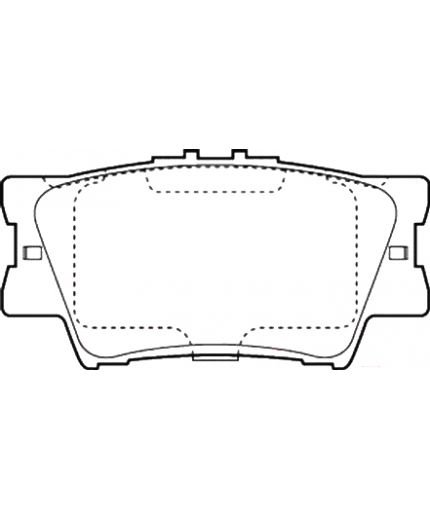 Valeo Колодки дисковые