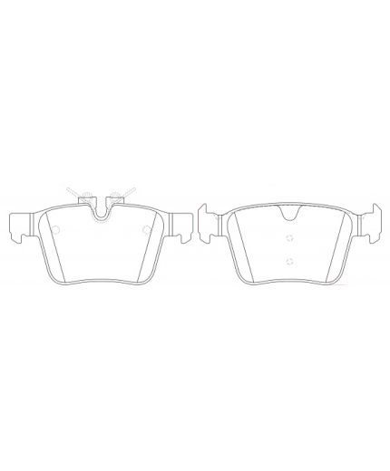 NiBK Колодки дисковые