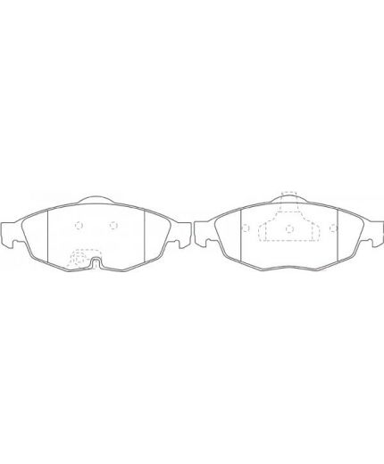 NiBK Колодки дисковые