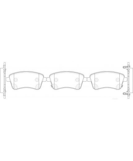 NiBK Колодки дисковые Фото 2