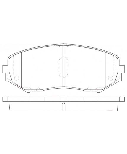 NiBK Колодки дисковые Фото 2