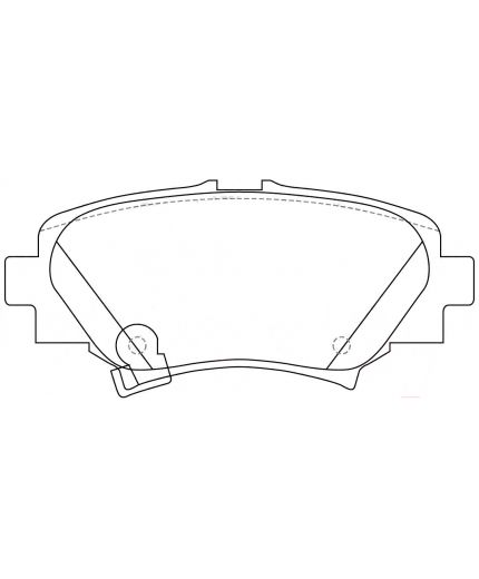 NiBK Колодки дисковые Фото 3