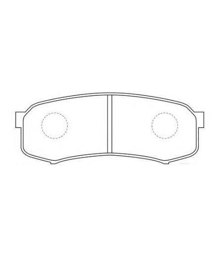 TOYOTA Колодки дисковые Фото 2