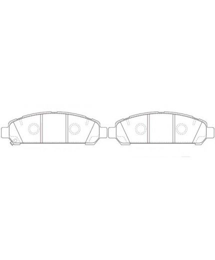 TOYOTA Колодки дисковые передние Фото 2