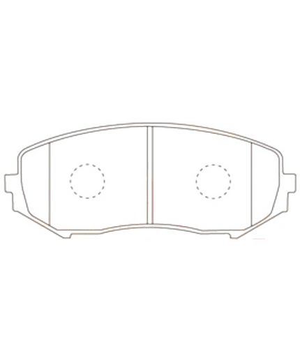 Masuma Колодки дисковые