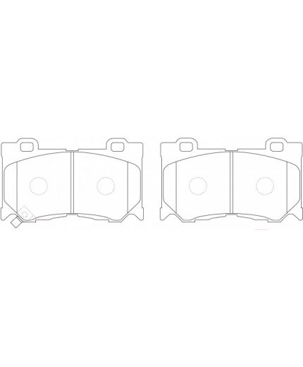 NiBK Колодки дисковые