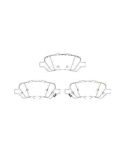 Masuma Колодки дисковые