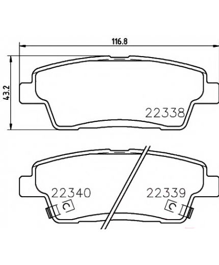 Hyundai/Kia Колодки дисковые Фото 2