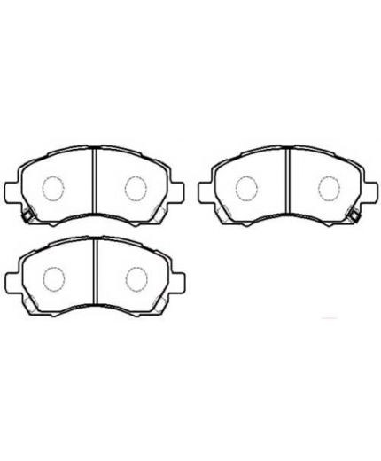 HSB Колодки дисковые передние