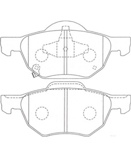NiBK Колодки дисковые Фото 2
