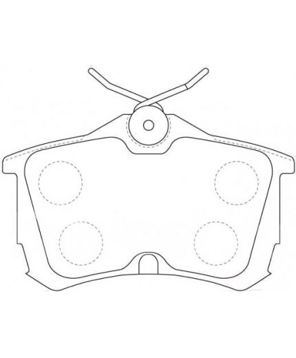 NiBK Колодки дисковые Фото 2