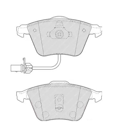 Ferodo Колодки дисковые передние