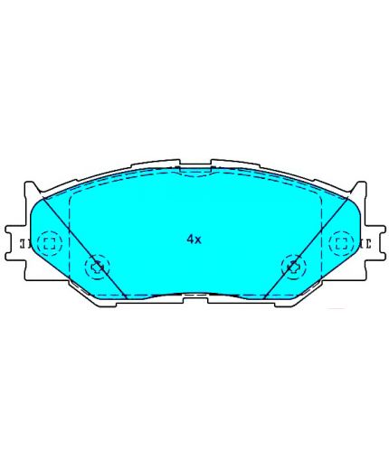 ATE Колодки дисковые передние Фото 2