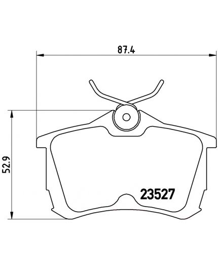 BREMBO Колодки дисковые Фото 2