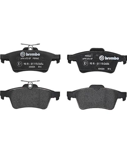 BREMBO Колодки дисковые задние