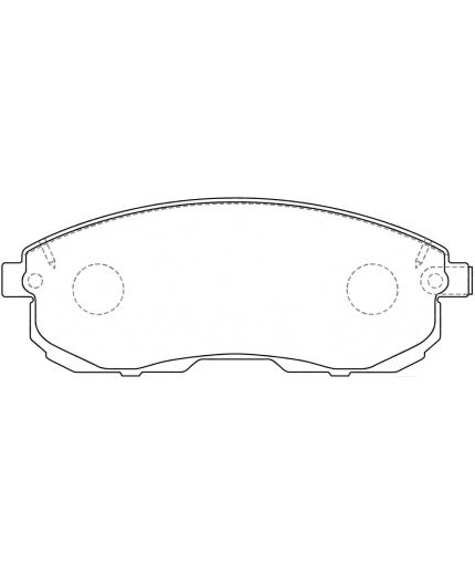 NiBK Колодки дисковые Фото 3