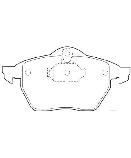 Valeo Колодки дисковые передние Фото 2