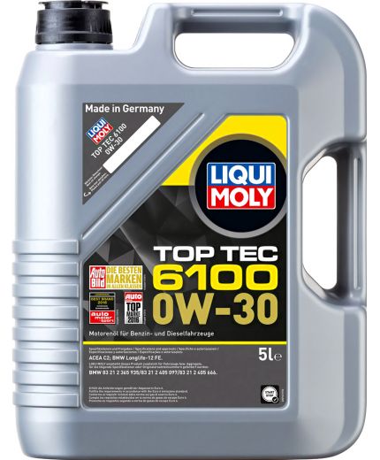 Моторное масло LIQUI MOLY TOP TEC 6100 0W-30 5л