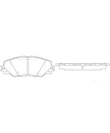 TOYOTA Колодки дисковые Фото 2