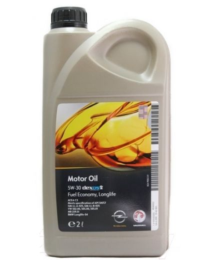 Моторное масло GM Dexos2 5W-30 2л