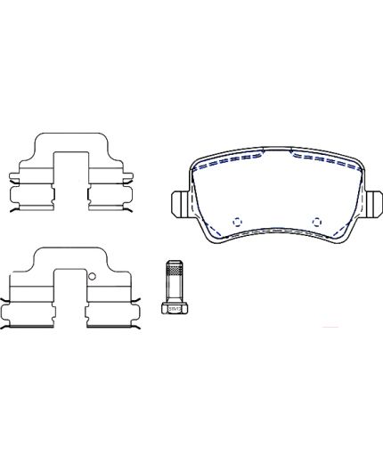 ATE Колодки дисковые задние Фото 2