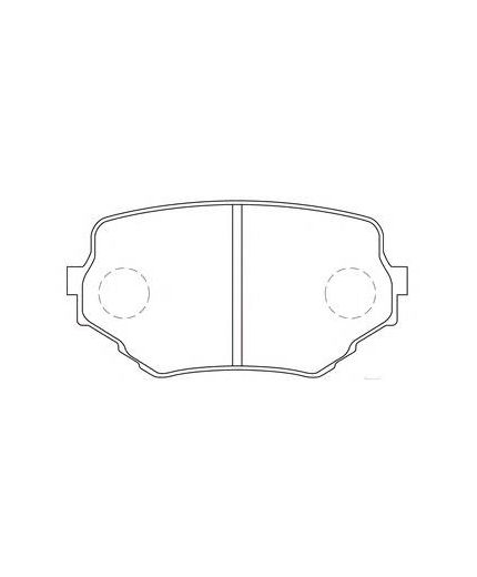 Akebono Колодки дисковые передние Фото 3