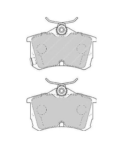 Ferodo Колодки дисковые Фото 2