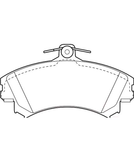 Valeo Колодки дисковые