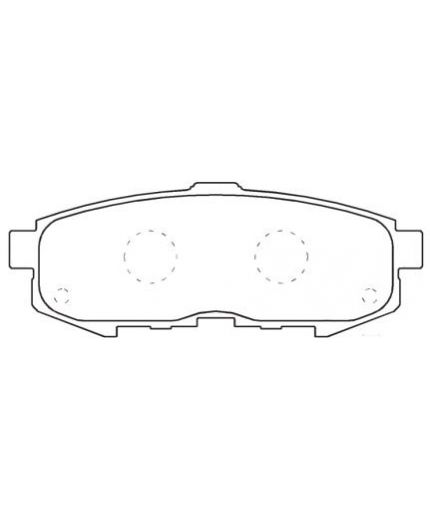 Akebono Колодки дисковые