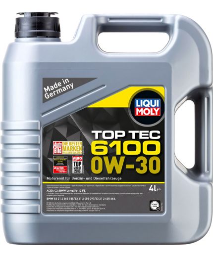 Моторное масло LIQUI MOLY TOP TEC 6100 0W-30 4л