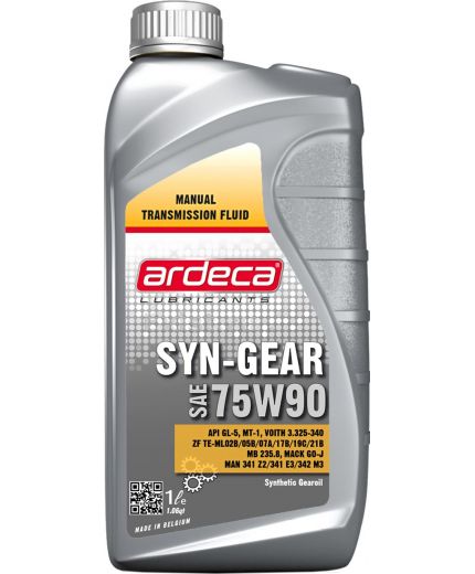 Трансмиссионное масло ARDECA SYN-GEAR 75W-90 1л Фото 2