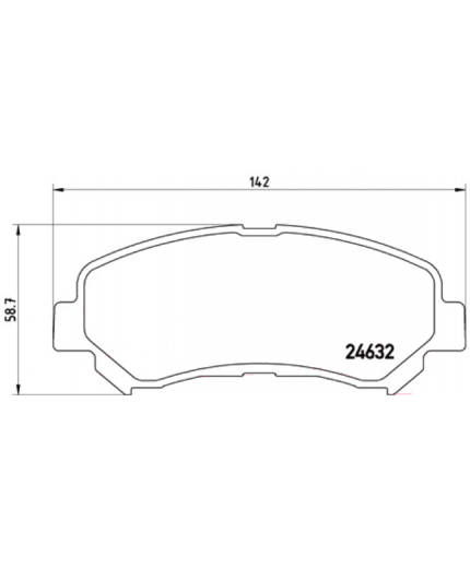 BREMBO Колодки дисковые Фото 2