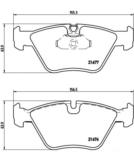 BREMBO Колодки дисковые Фото 2