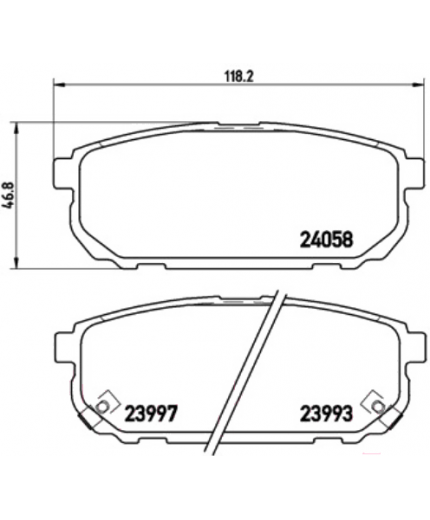 BREMBO Колодки дисковые Фото 2