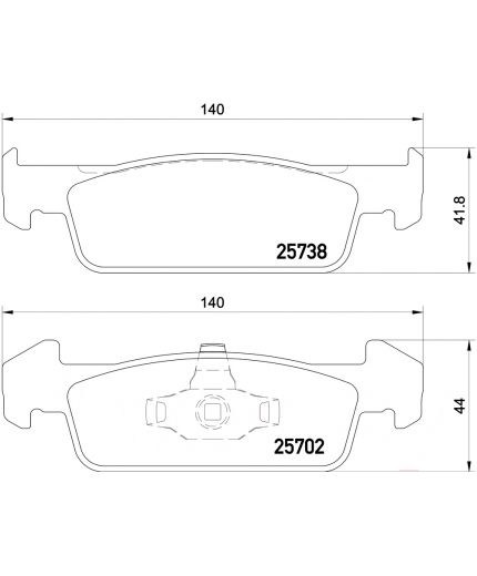 BREMBO Колодки дисковые Фото 2