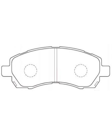 Akebono Колодки дисковые передние