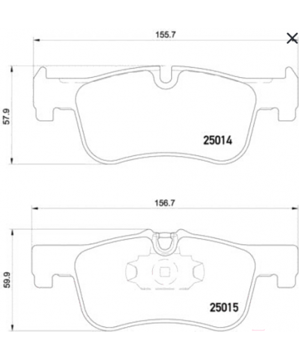 BREMBO Колодки дисковые Фото 2